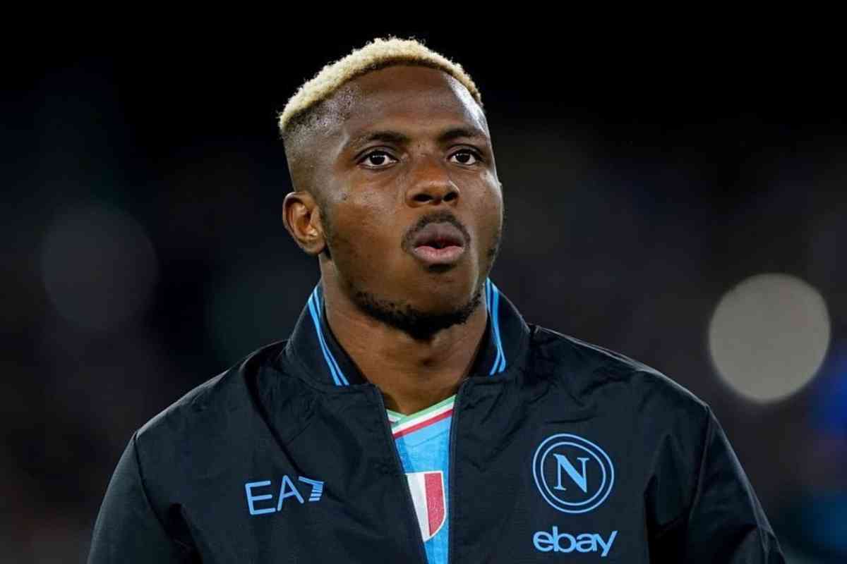 Osimhen con il Napoli