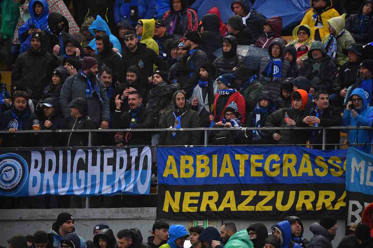 Atletico Madrid-Inter tifosi