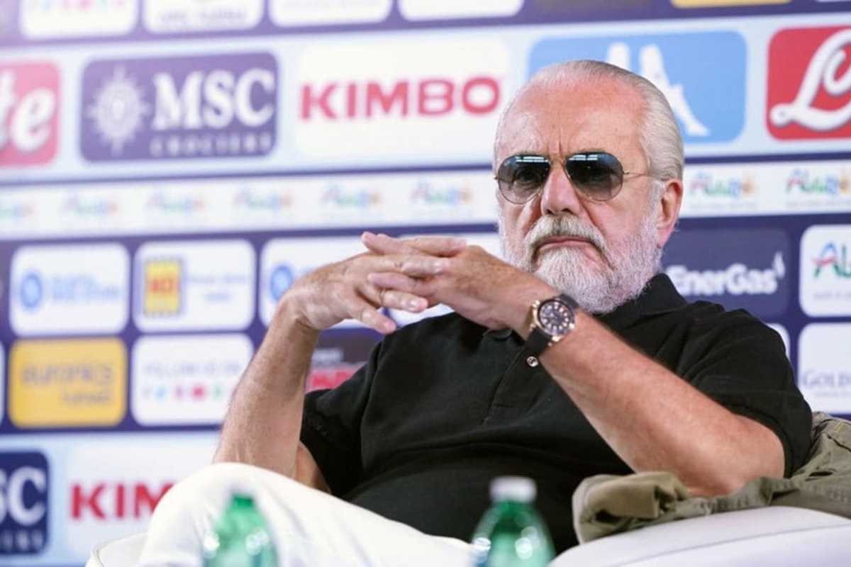 Aurelio De Laurentiis al Napoli