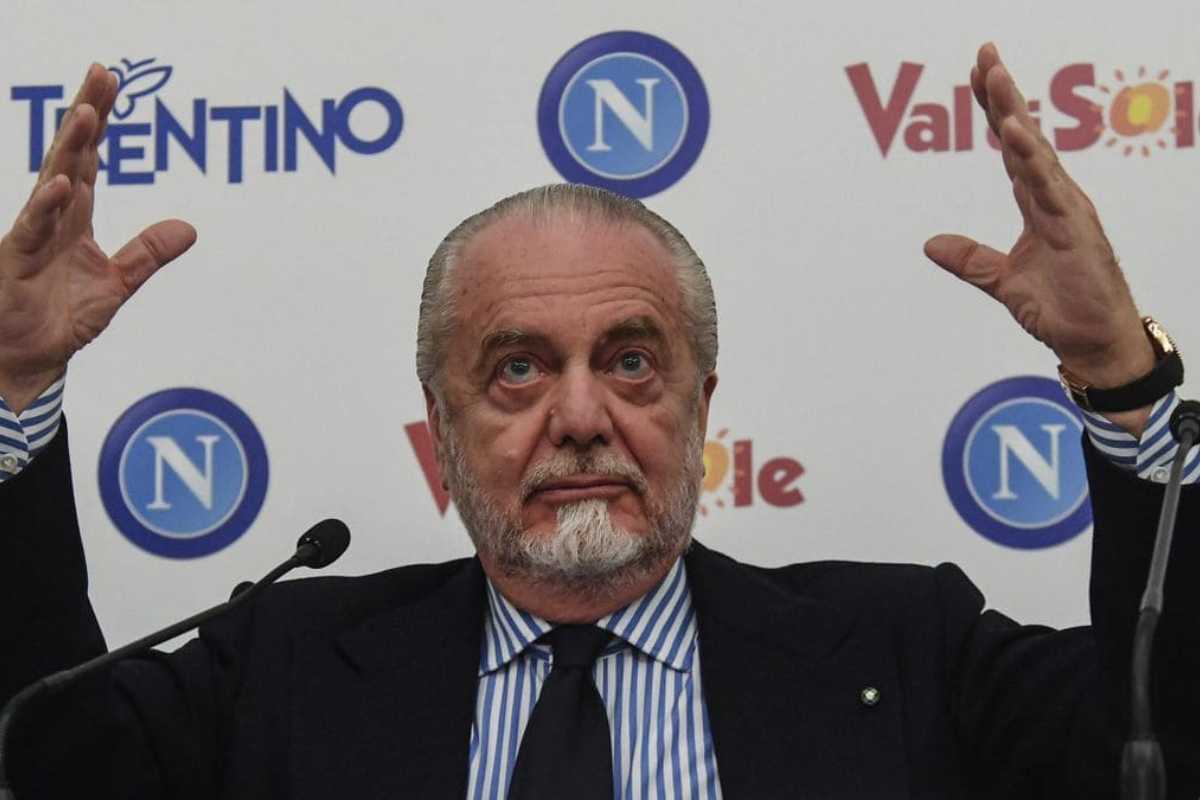 Aurelio De Laurentiis al Napoli