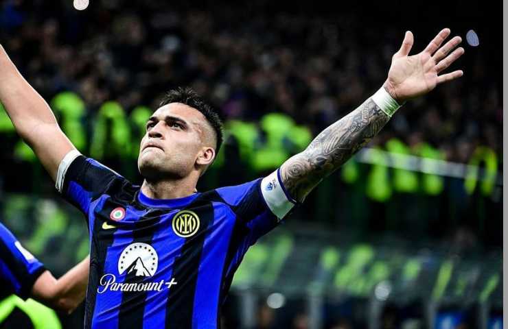 Lautaro Martinez all'Inter