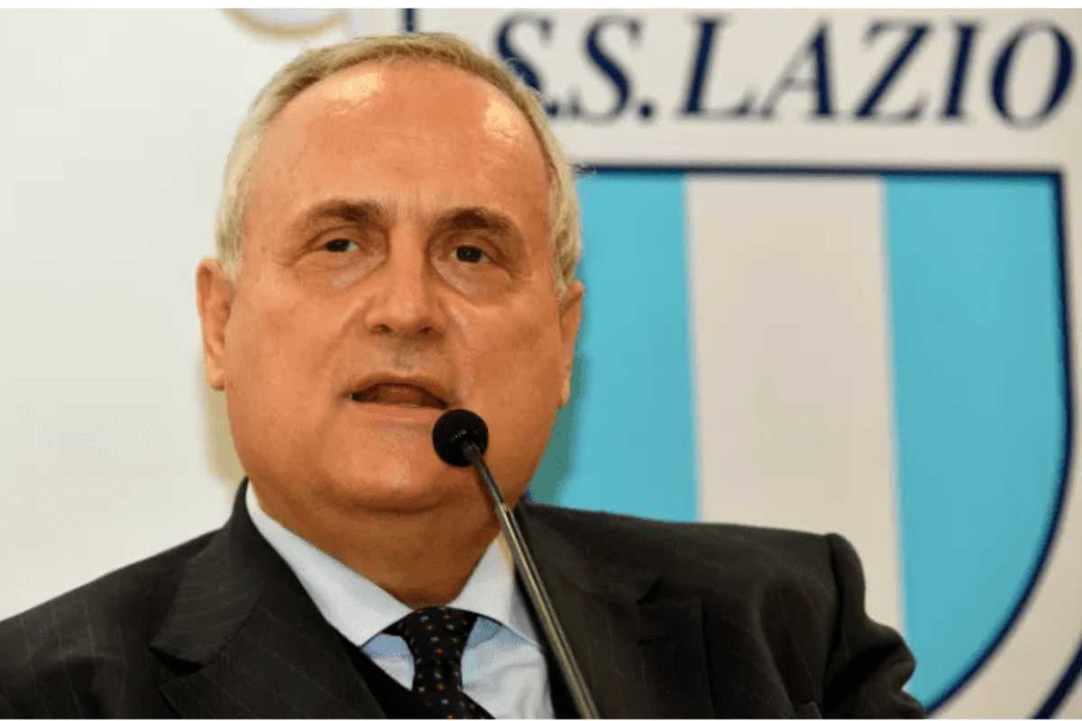 Claudio Lotito alla Lazio