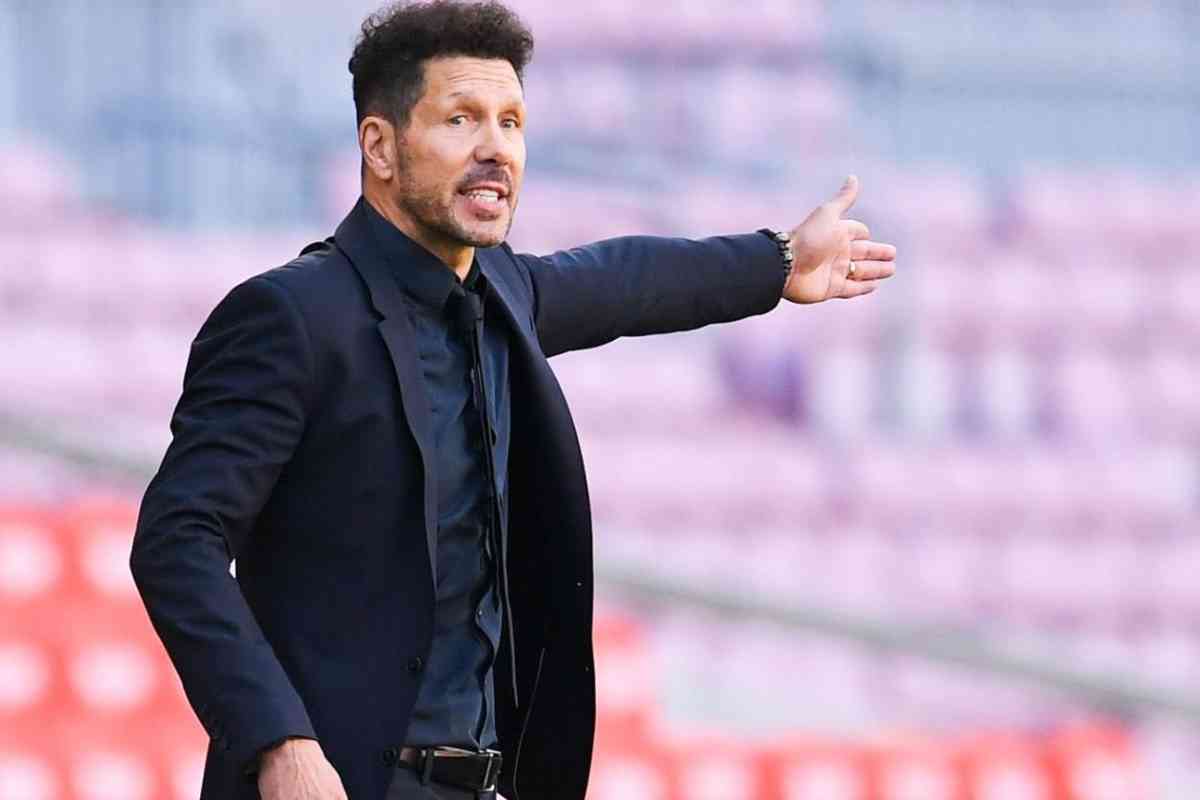 Diego Simeone all'Atletico Madrid