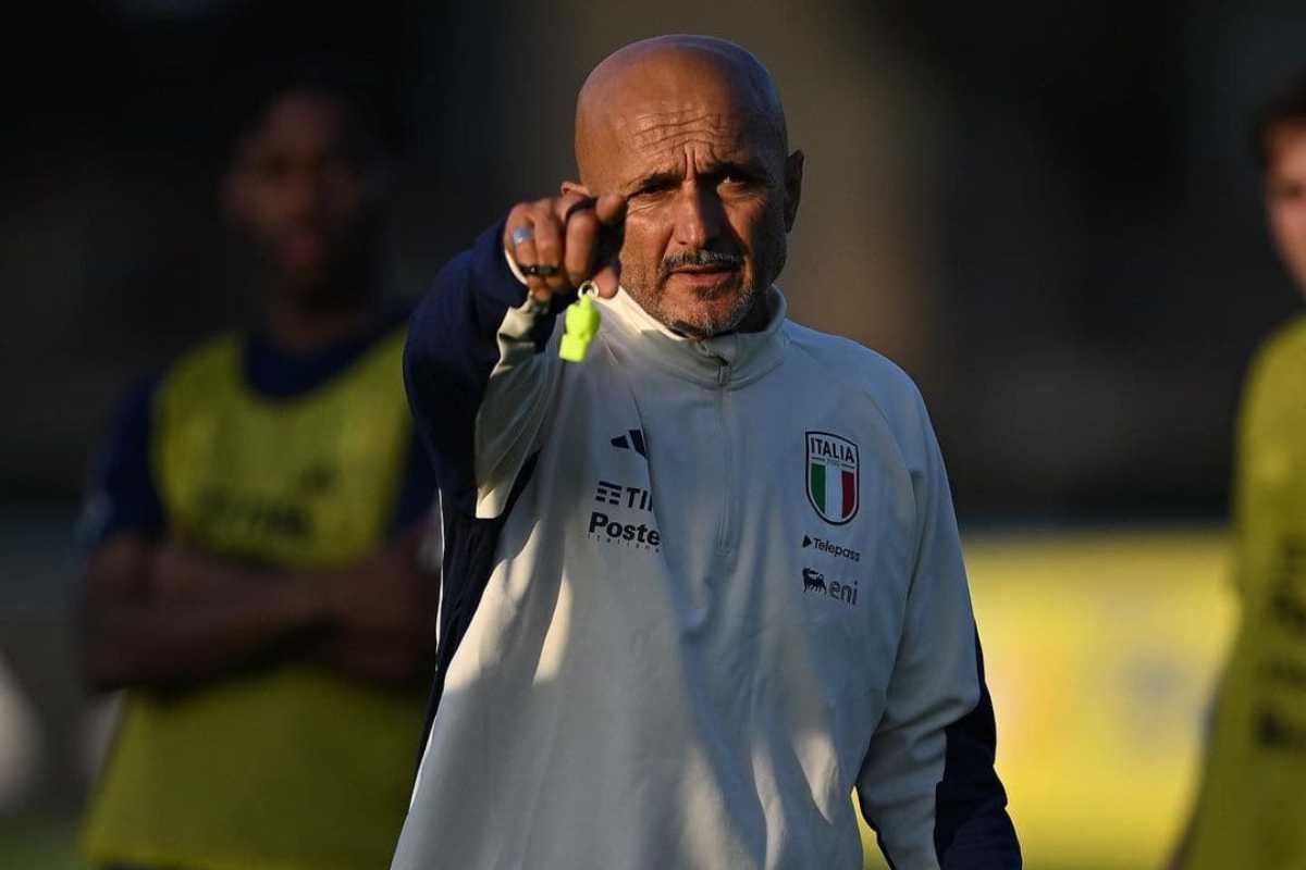 Luciano Spalletti all'Italia