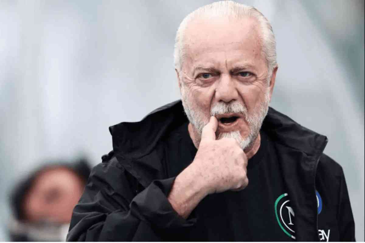 Aurelio De Laurentiis al Napoli