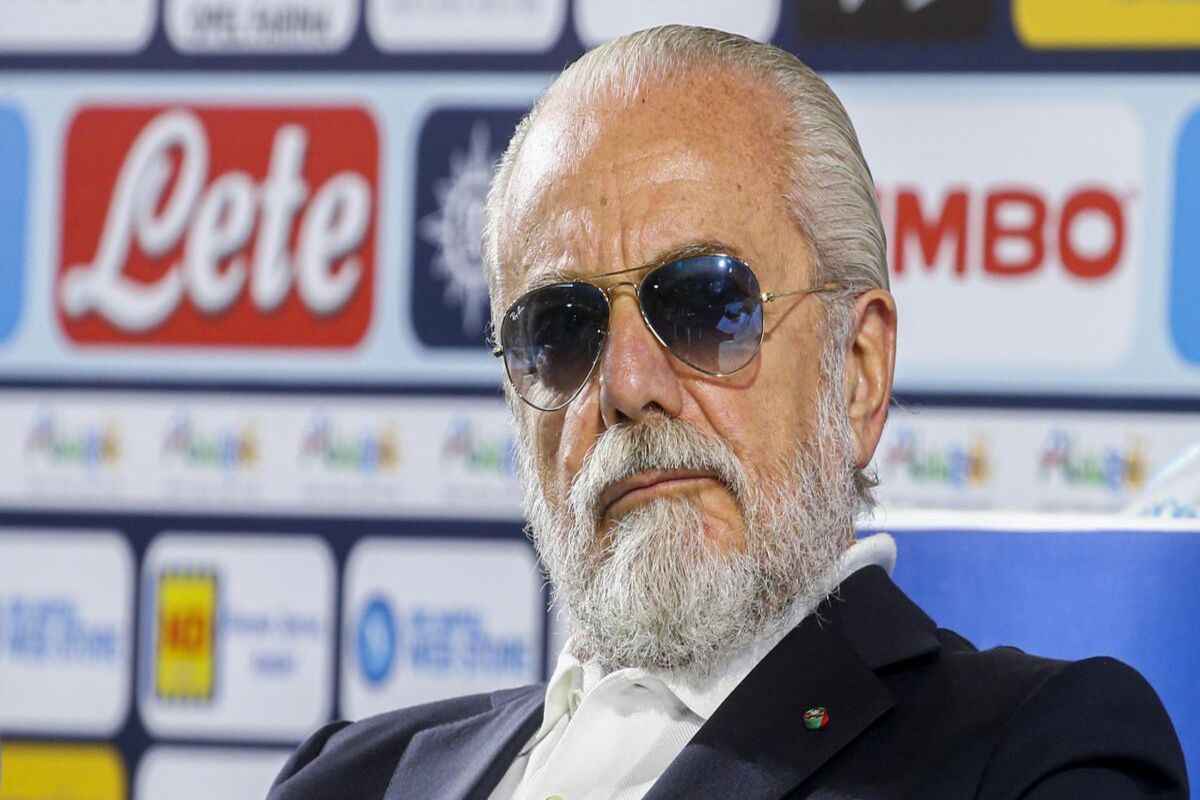 Aurelio De Laurentiis al Napoli