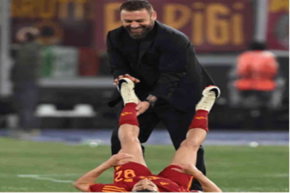 Daniele De Rossi in Roma-Milan