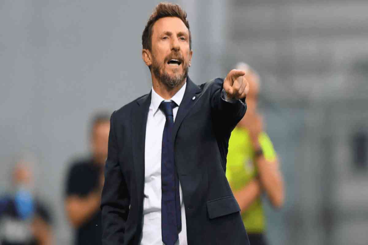 Eusebio Di Francesco in panchina