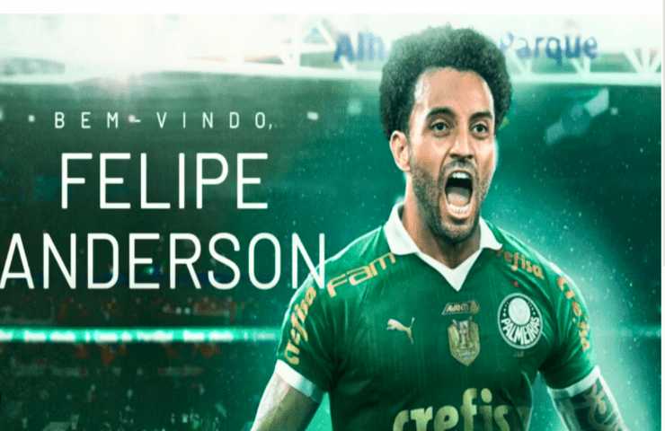 Felipe Anderson al Palmeiras