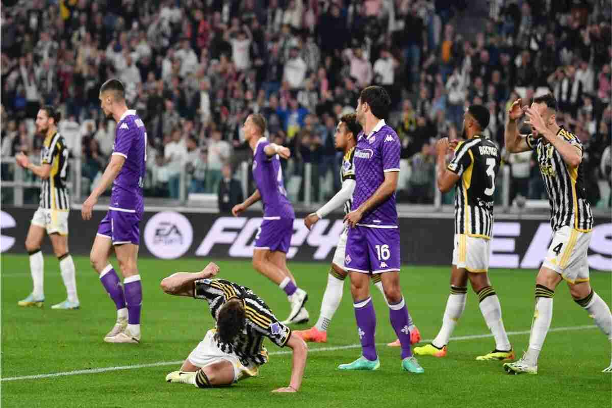 Gol annullato in Juventus-Fiorentina