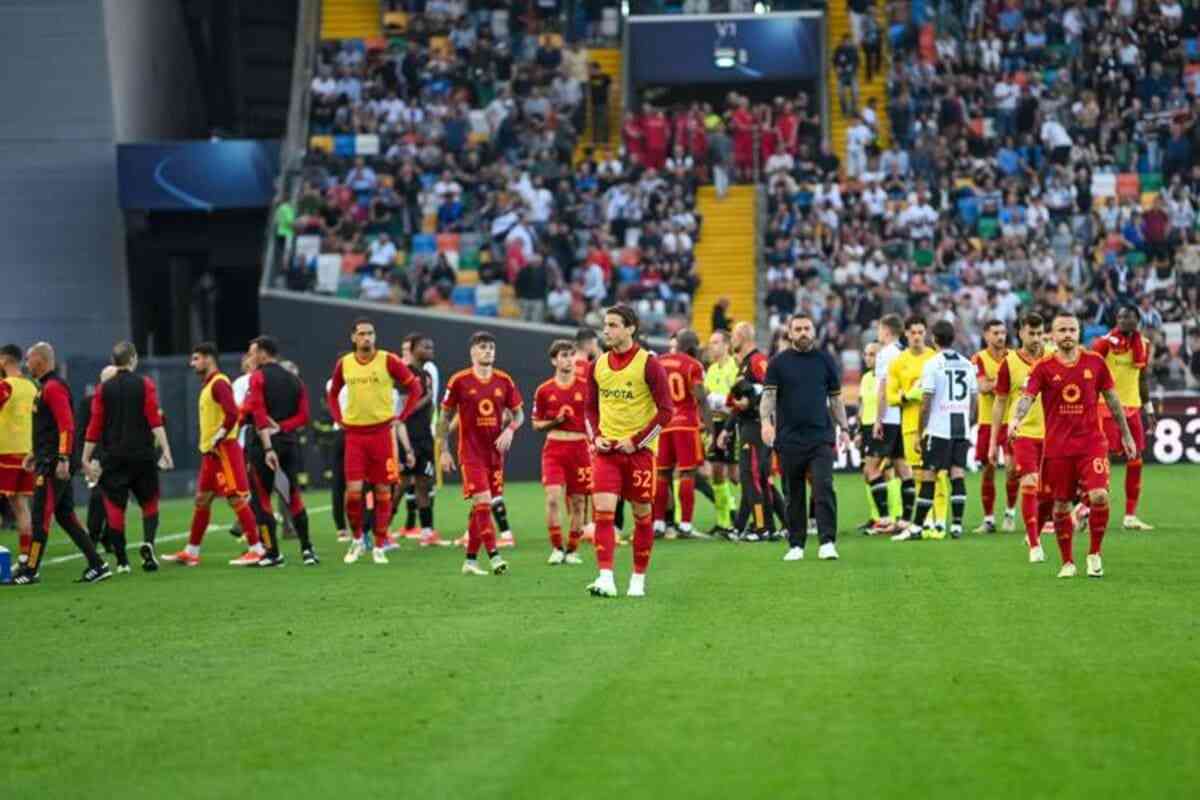 Finale di Udinese-Roma