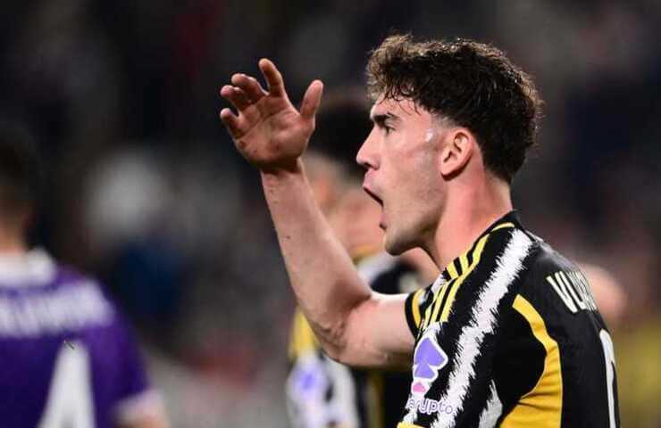 Vlahovic in Juventus-Fiorentina